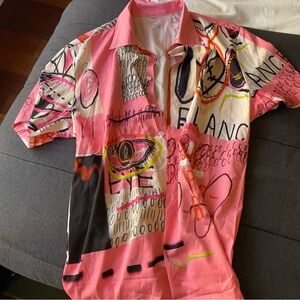 Funky lightweight button up